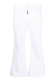 Dsquared2 White Bull cropped jeans - Weiß