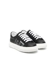 Dsquared2 Kids Icon logo-print sneakers - Schwarz