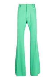 Dsquared2 virgin-wool flared trousers - Grün