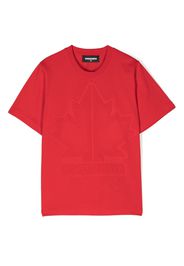 Dsquared2 Kids short-sleeved cotton T-shirt - Rot