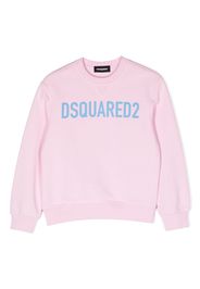 Dsquared2 Kids Sweatshirt mit Logo-Print - Rosa