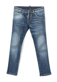 Dsquared2 Kids Cool Guy Jeans im Distressed-Look - Blau