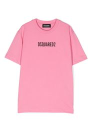 Dsquared2 Kids T-Shirt mit Logo-Print - Rosa