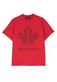 Dsquared2 Kids T-Shirt mit Logo-Print - Rot