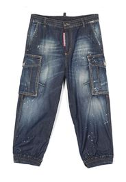 Dsquared2 Kids Jeans mit weitem Bein - Schwarz