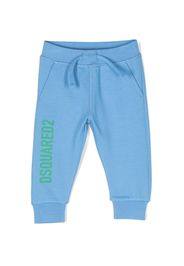 Dsquared2 Kids Jogginghose mit Logo-Print - Blau