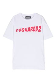Dsquared2 Kids T-Shirt mit Logo-Print - Weiß