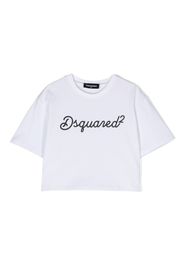 Dsquared2 Kids T-Shirt mit Logo-Print - Weiß