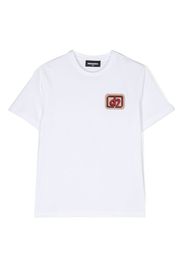 Dsquared2 Kids T-Shirt mit Logo-Patch - Weiß