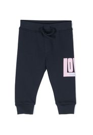 Dsquared2 Kids Jogginghose mit Logo-Print - Blau