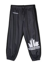 Dsquared2 Kids Jogginghose mit Logo-Print - Schwarz