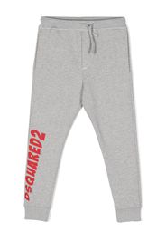 Dsquared2 Kids Jogginghose mit Logo-Print - Grau