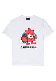 Dsquared2 Kids T-Shirt mit grafischem Print - Weiß