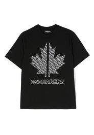 Dsquared2 Kids logo-print cotton T-shirt - Schwarz
