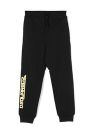 Dsquared2 Kids Jogginghose mit Logo-Print - Schwarz