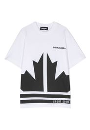 Dsquared2 Kids T-Shirt mit Logo-Print - Weiß