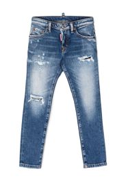 Dsquared2 Kids mid-rise skinny jeans - Blau