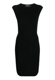 Dsquared2 open-back sleeveless minidress - Schwarz