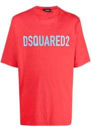 Dsquared2 logo-print cotton T-shirt - Rot