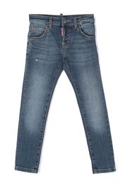 Dsquared2 Kids mid-rise skinny jeans - Blau