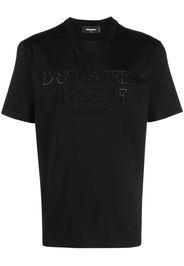 Dsquared2 studded-logo cotton T-shirt - Schwarz