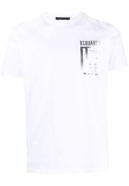 Dsquared2 logo-print cotton T-shirt - Weiß