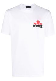 Dsquared2 logo-print cotton T-shirt - Weiß