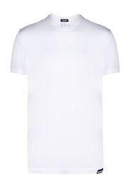 Dsquared2 logo-patch cotton T-shirt - Weiß