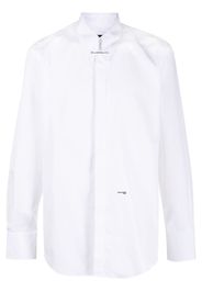Dsquared2 logo-print cotton shirt - Weiß