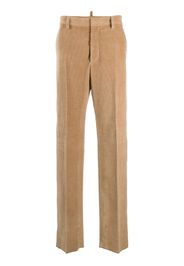 Dsquared2 Straight-Leg-Hose aus Cord - Nude