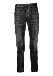 Dsquared2 mid-rise ripped skinny jeans - Schwarz