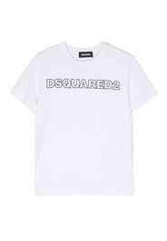Dsquared2 Kids logo-print cotton T-shirt - Weiß