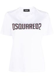 Dsquared2 logo-print cotton T-shirt - Weiß