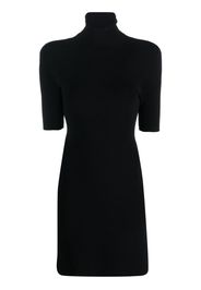 Dsquared2 Gestricktes Kleid mit Rollkragen - Schwarz