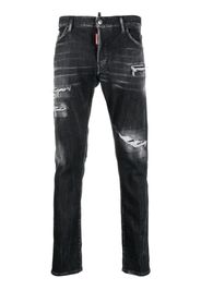Dsquared2 ripped-detail skinny jeans - Schwarz