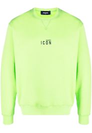 Dsquared2 Sweatshirt mit Logo-Print - Grün