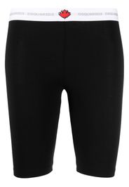 Dsquared2 logo-waistband cotton shorts - Grau