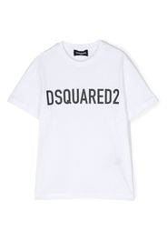 Dsquared2 Kids logo-print cotton T-Shirt - Weiß