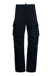 Dsquared2 Cargohose mit Logo-Print - Blau