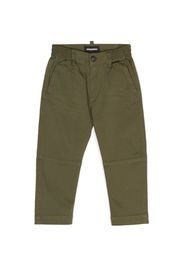 Dsquared2 Kids tapered chino trousers - Grün