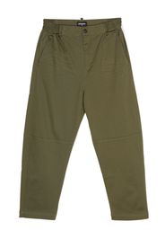 Dsquared2 Kids elasticated-waistband tapered trousers - Grün