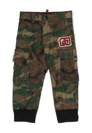 Dsquared2 Kids Jogginghose mit Camouflage-Print - Grün