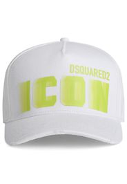Dsquared2 Baseballkappe mit Logo-Print - Weiß
