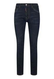 Dsquared2 Halbhohe Skinny-Jeans - Blau