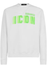 Dsquared2 Sweatshirt mit Logo-Print - Grau