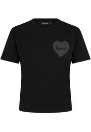 Dsquared2 T-Shirt mit Logo-Applikation - Schwarz