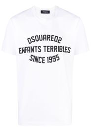 Dsquared2 logo-print cotton T-shirt - Weiß