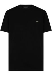 Dsquared2 T-Shirt mit Logo-Schild - Schwarz