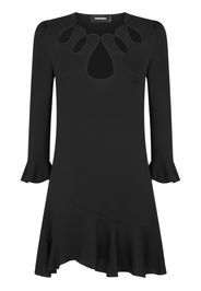 Dsquared2 Minikleid mit Cut-Outs - Schwarz