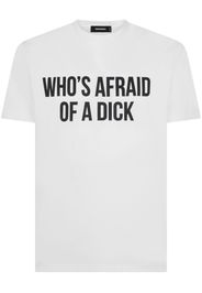 Dsquared2 T-Shirt mit Slogan-Print - Weiß